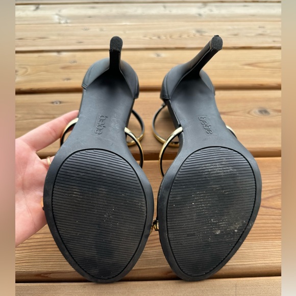 BEBE | Berdine Ankle-Strap Dress Sandals 6.5 - Picture 7 of 12